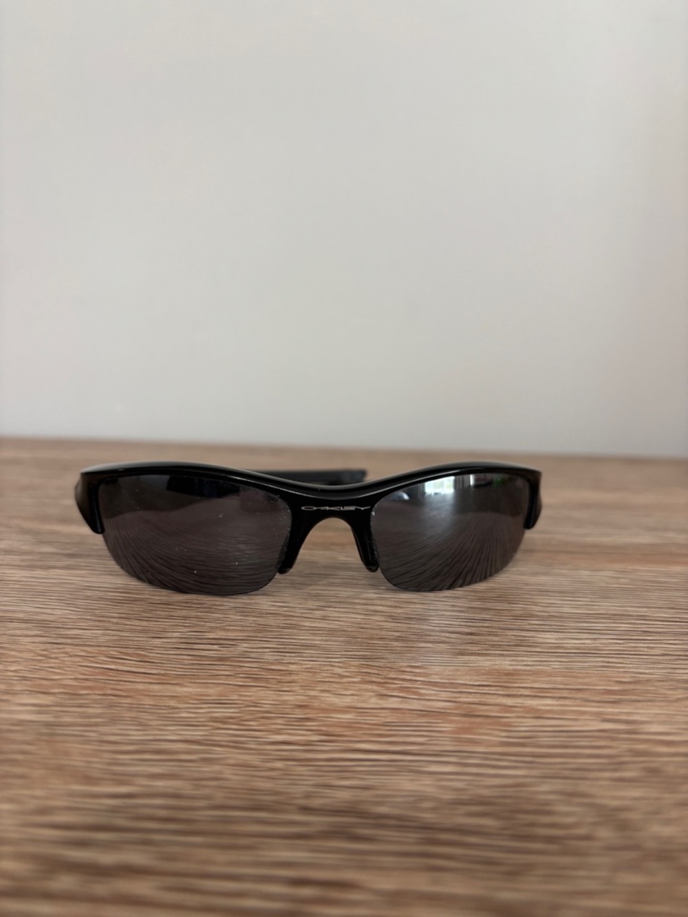 Oakley Men's FLAK JACET Sport Sunglasses - Semi-Rimless
